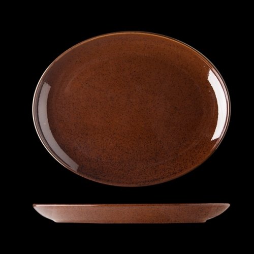 Platte oval von Lilien Lifestyle Cocoa NEU