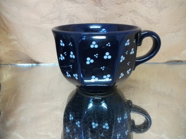 Kaffee Tassen von Pfalzkeramik Anja blau
